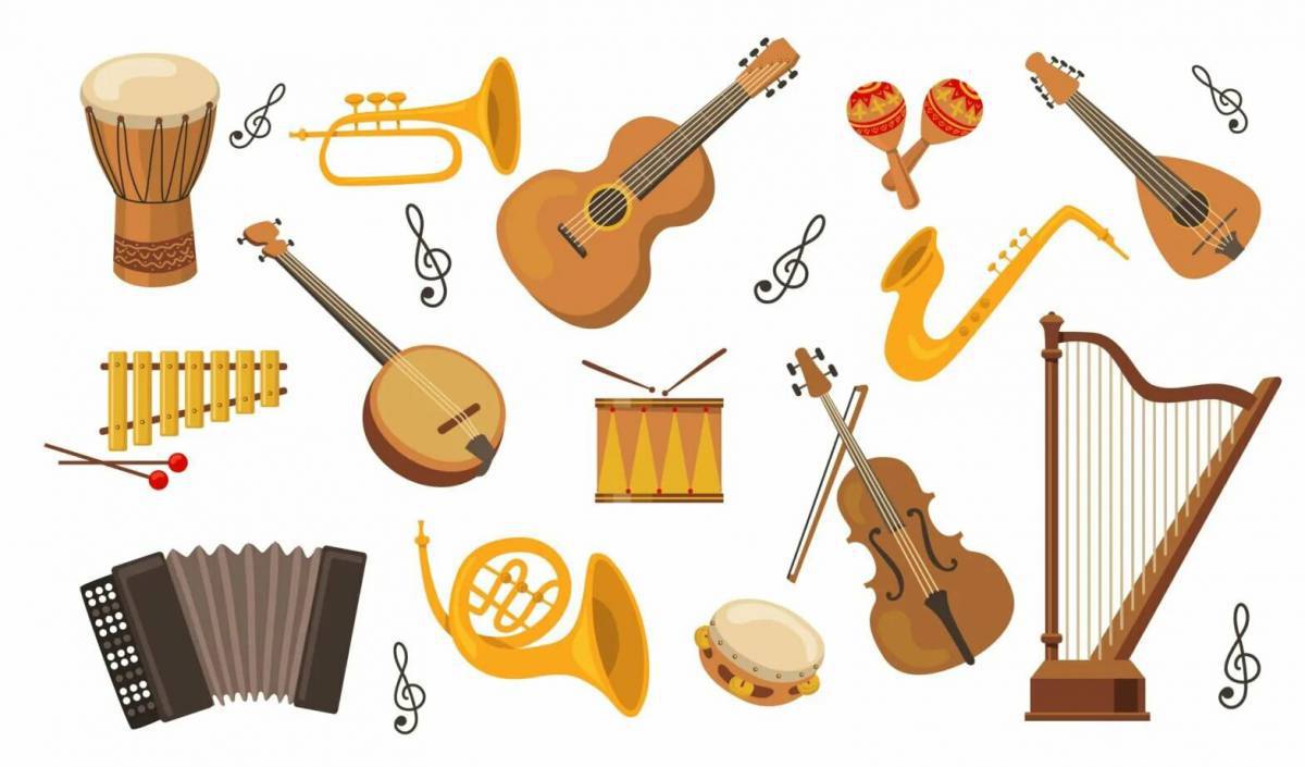 Музыкальные инструменты для детей #17