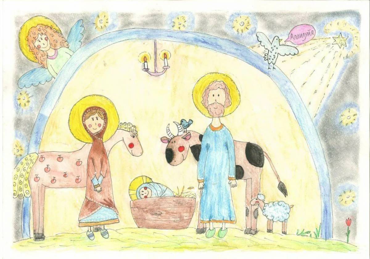 На тему рождество христово для детей #29