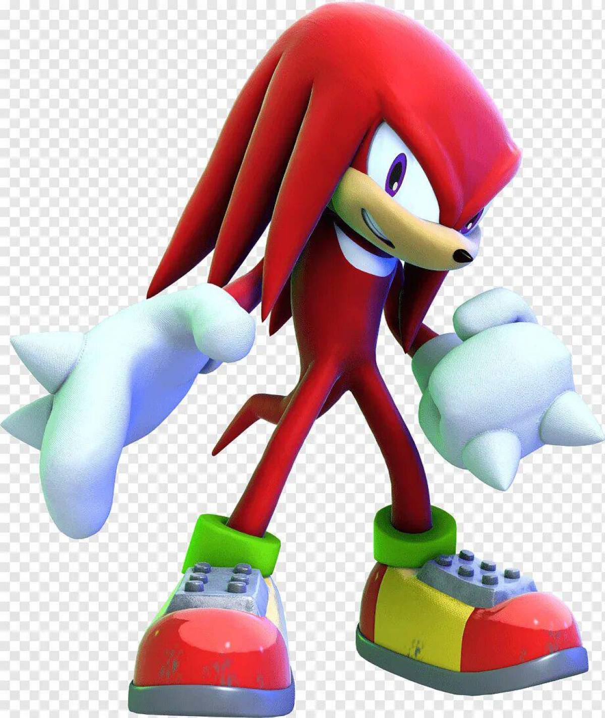 Knuckles the echidna. Ехидна НАКЛЗ. Соник и Кнуклес. Соник и НАКЛЗ. Ехидна НАКЛЗ из Соника.