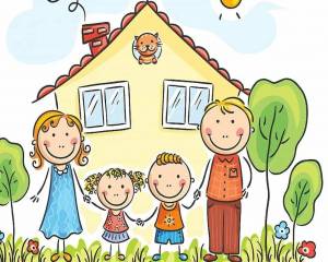 Раскраска моя семья для детей #3 #116140