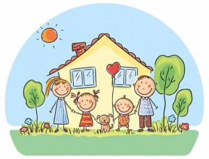 Раскраска моя семья для детей #4 #116141