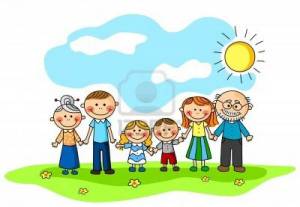 Раскраска моя семья для детей #19 #116156
