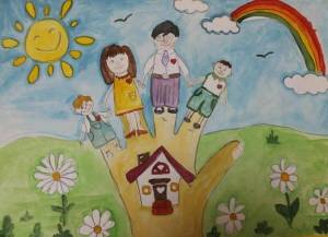 Раскраска моя семья для детей #32 #116169