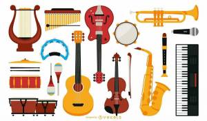 Раскраска музыкальные инструменты для детей #4 #116352