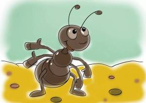 Раскраска муравей для детей #5 #116702