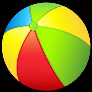 Раскраска мяч для детей #32 #117255