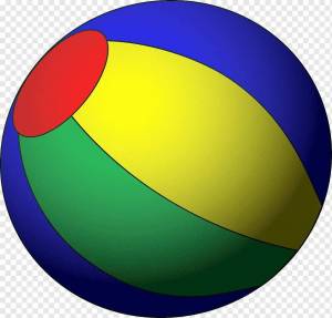 Раскраска мячик для детей 4 5 лет #26 #117358