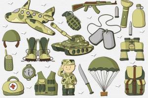 Раскраска на военную тематику для детей #11 #117591