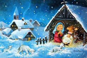 Раскраска на тему рождество христово для детей #17 #118143