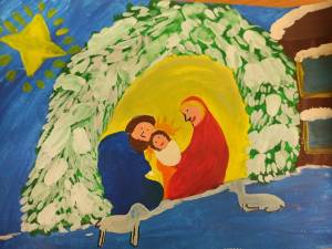 Раскраска на тему рождество христово для детей #23 #118149