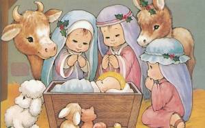 Раскраска на тему рождество христово для детей #36 #118162