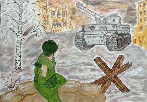 Раскраска на тему сталинградская битва #18 #118182