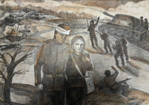 Раскраска на тему сталинградская битва #22 #118186