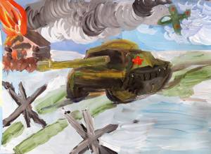 Раскраска на тему сталинградская битва #23 #118187