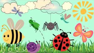 Раскраска насекомые для детей #22 #118959