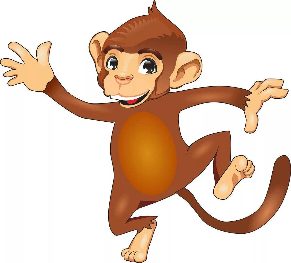 Картинка monkey для детей