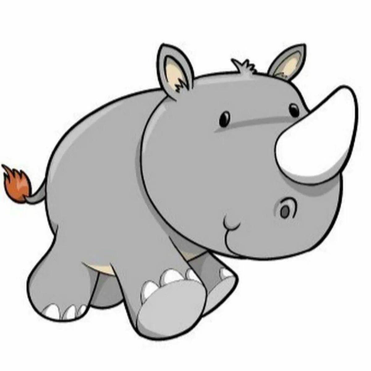 Носорог для детей #1