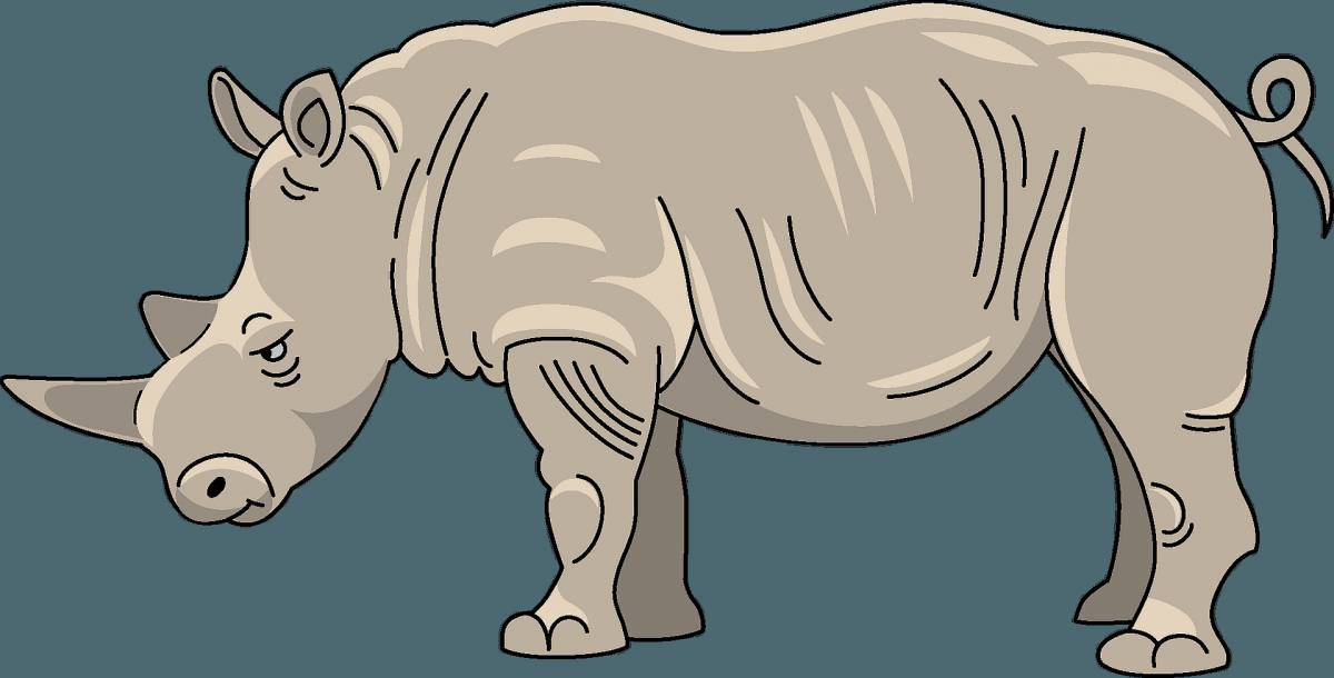 Носорог для детей #9
