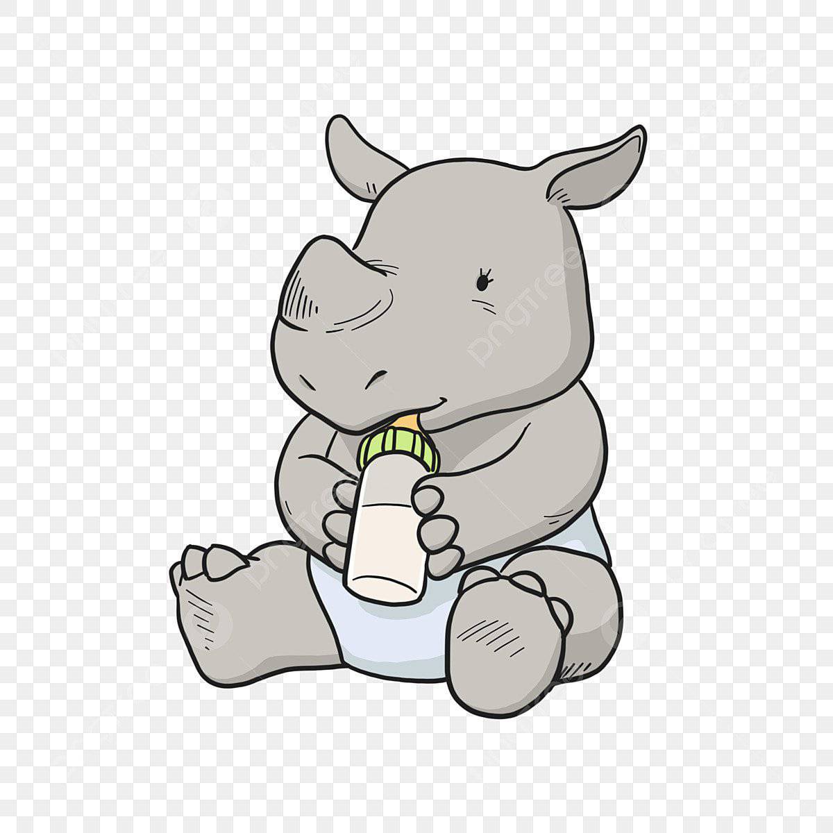 Носорог для детей #18