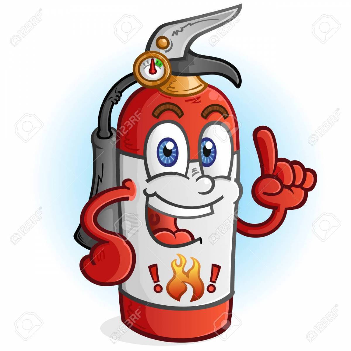 Огнетушитель для детей #9