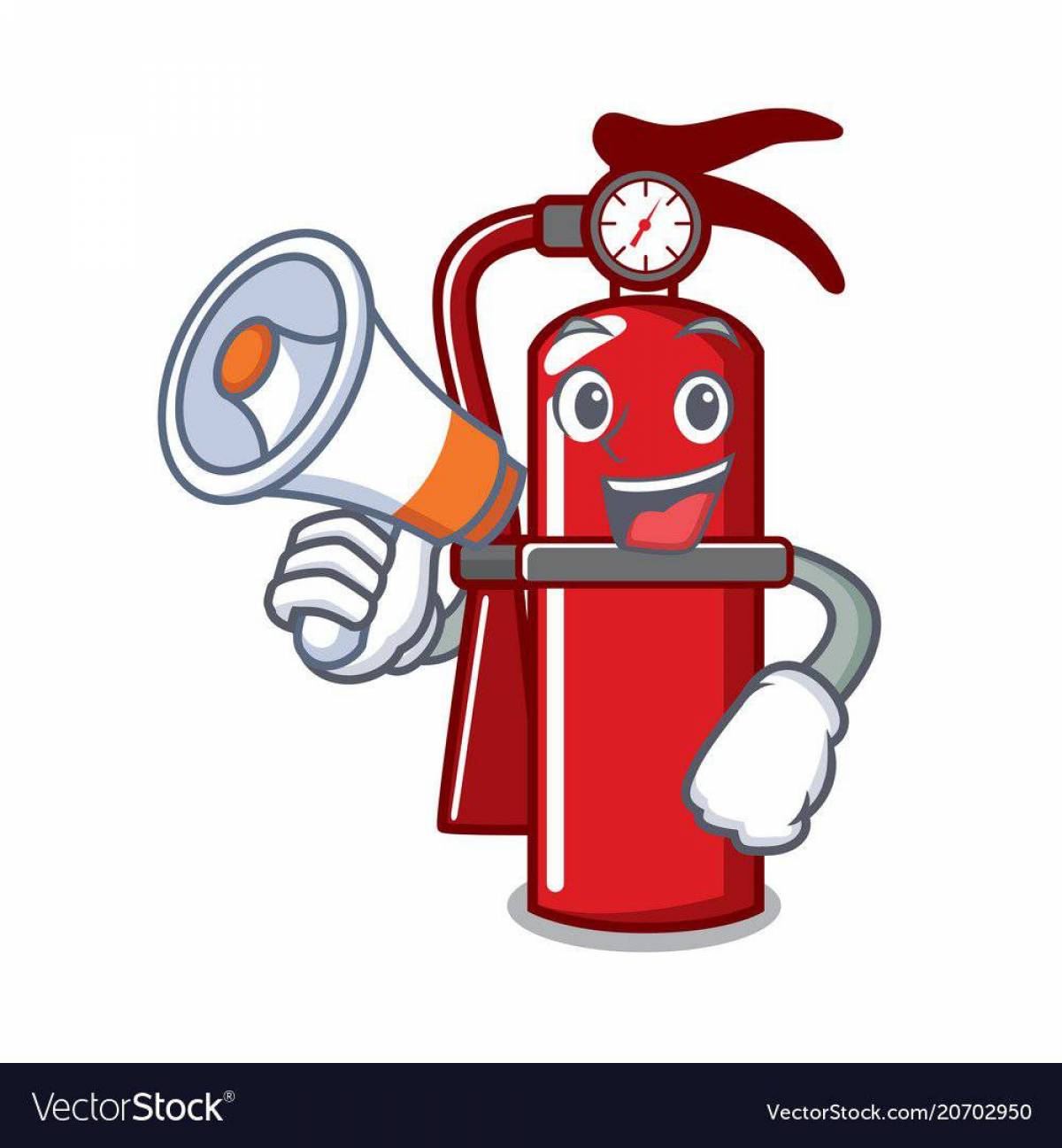 Огнетушитель для детей #13