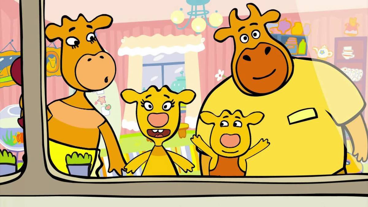 Оранжевая корова для детей #10