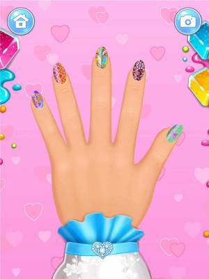 Раскраска ногти для девочек #1 #121129