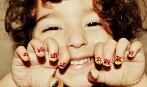Раскраска ногти для девочек #16 #121144