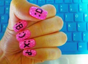 Раскраска ногти для девочек #21 #121149