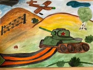 Раскраска о войне для детей начальной школы #1 #121802