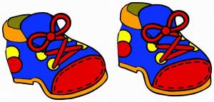 Раскраска обувь для детей #16 #122219