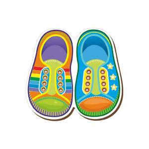 Раскраска обувь для детей #25 #122228