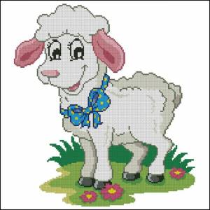 Раскраска овечка для детей #12 #122448