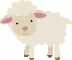 Раскраска овечка для детей #18 #122454