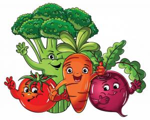 Раскраска овощи для детей #3 #122463