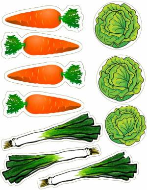 Раскраска овощи для детей #20 #122480
