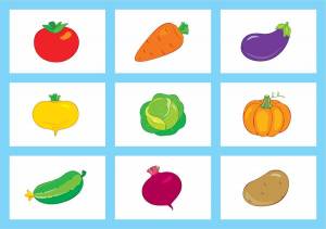 Раскраска овощи для детей #21 #122481