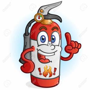 Раскраска огнетушитель для детей #9 #122671