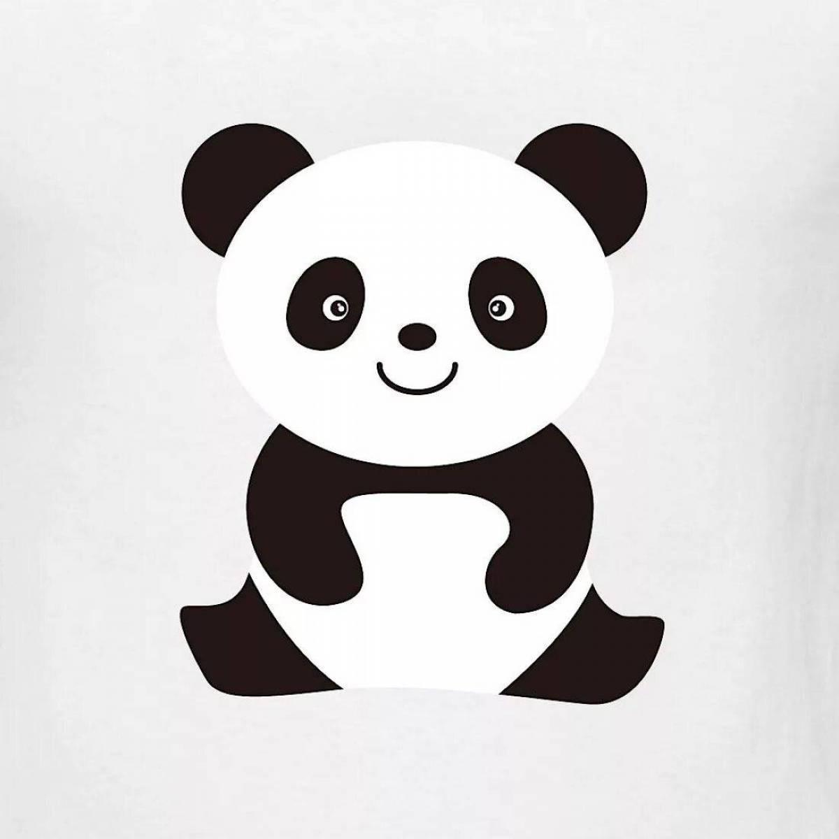 Панда для детей #14