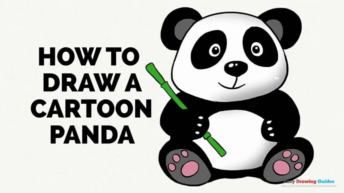 Панда для детей #19