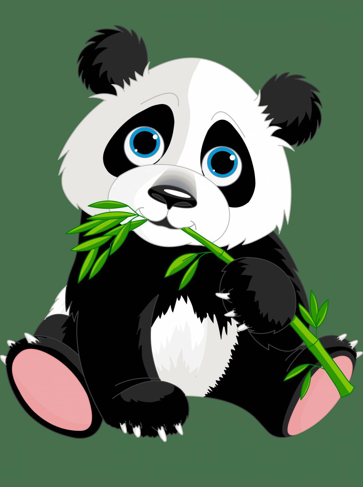 Панда для детей #27