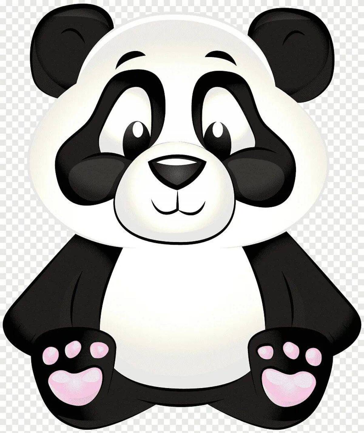 Панда для детей #28