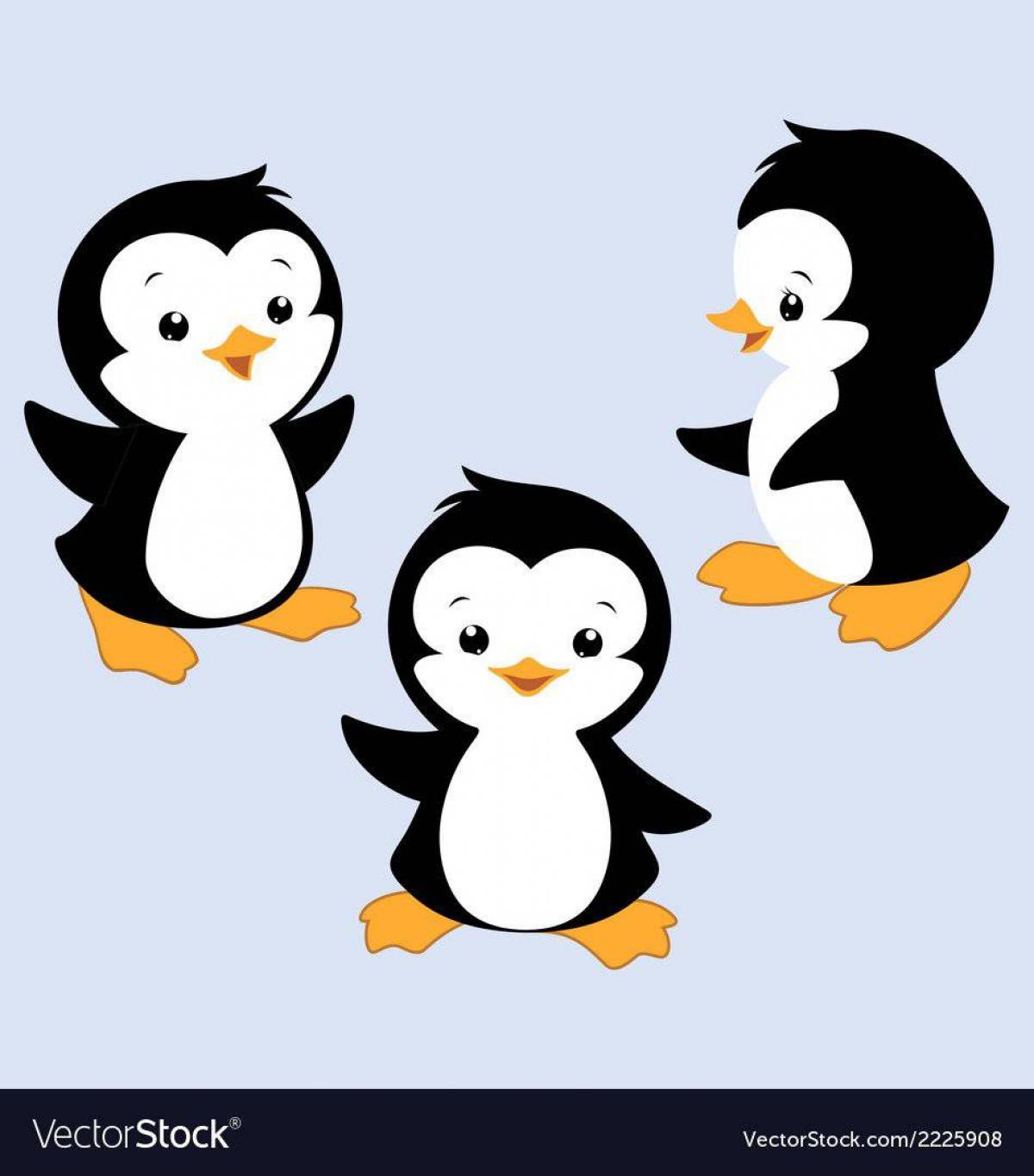 Пингвин для детей 3 4 лет #4