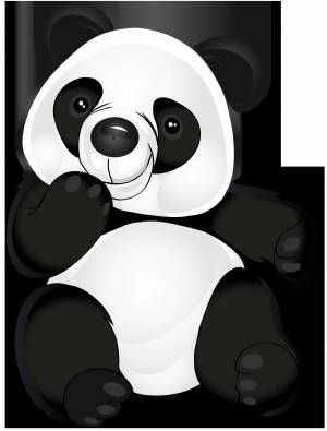 Раскраска панда для детей #29 #124998