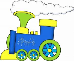 Раскраска паровоз для детей #4 #125311