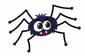 Раскраска паук для детей #1 #125664