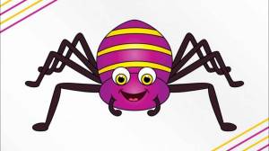 Раскраска паук для детей #29 #125692