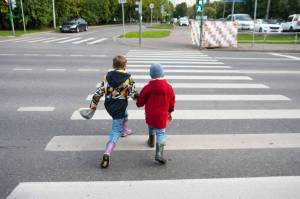 Раскраска пешеходный переход для детей #29 #126906