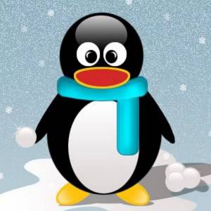 Раскраска пингвин для детей 3 4 лет #17 #127402