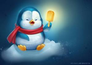 Раскраска пингвинчик #32 #127482